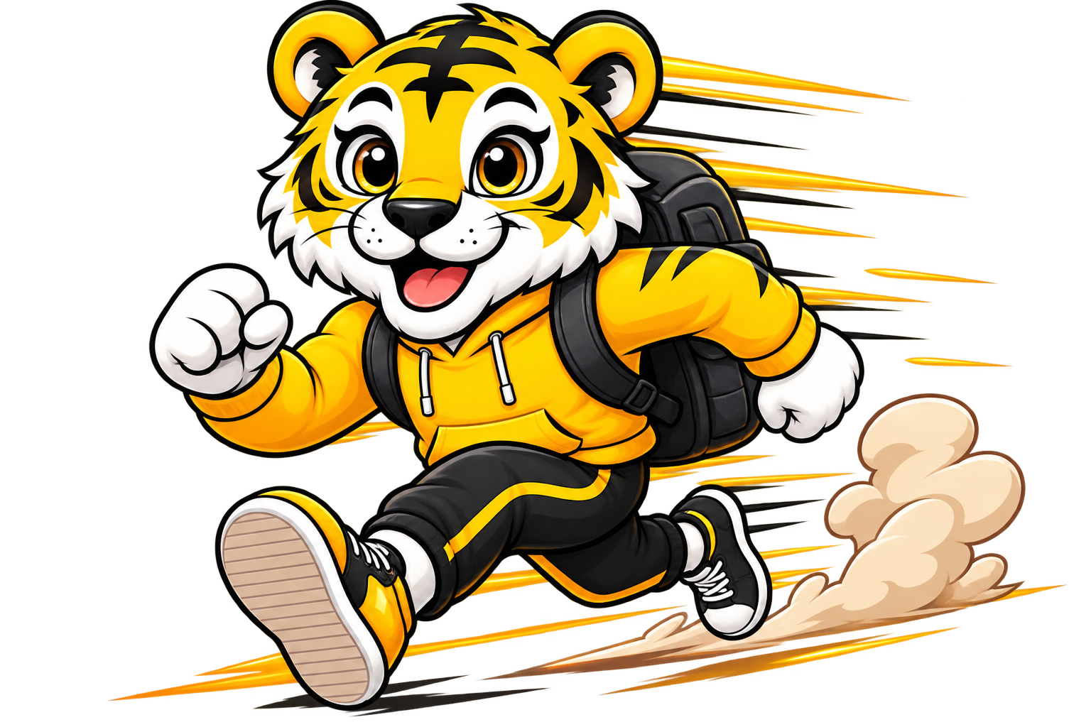Tiger en acción
